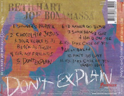 Hart, Beth & Bonamassa, Joe  - Don'T Explain